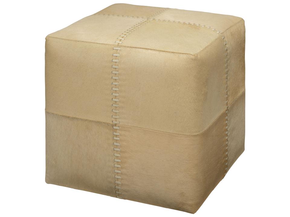 Ottoman Tan Leather