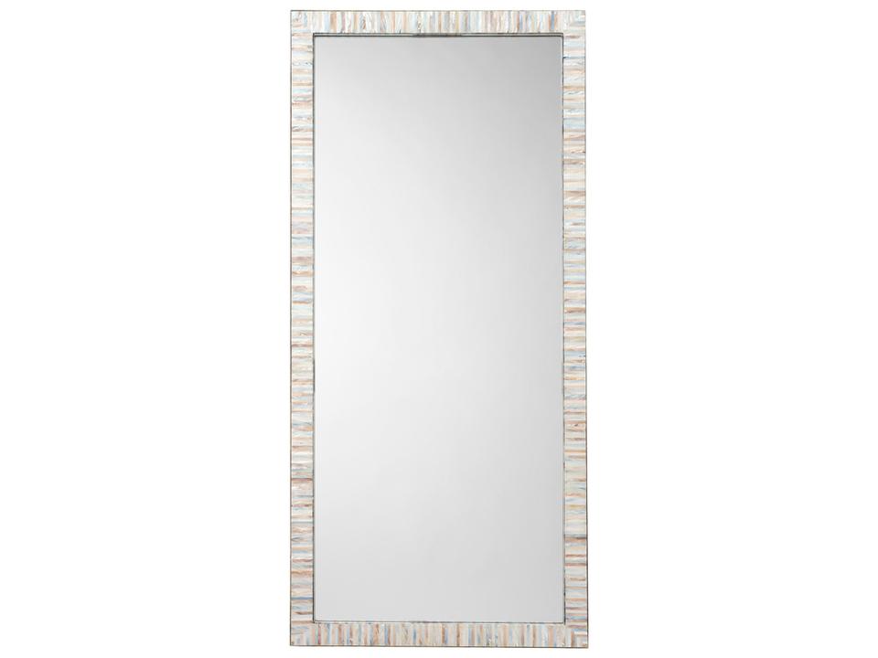 Heron Blue Floor Mirror Vertical