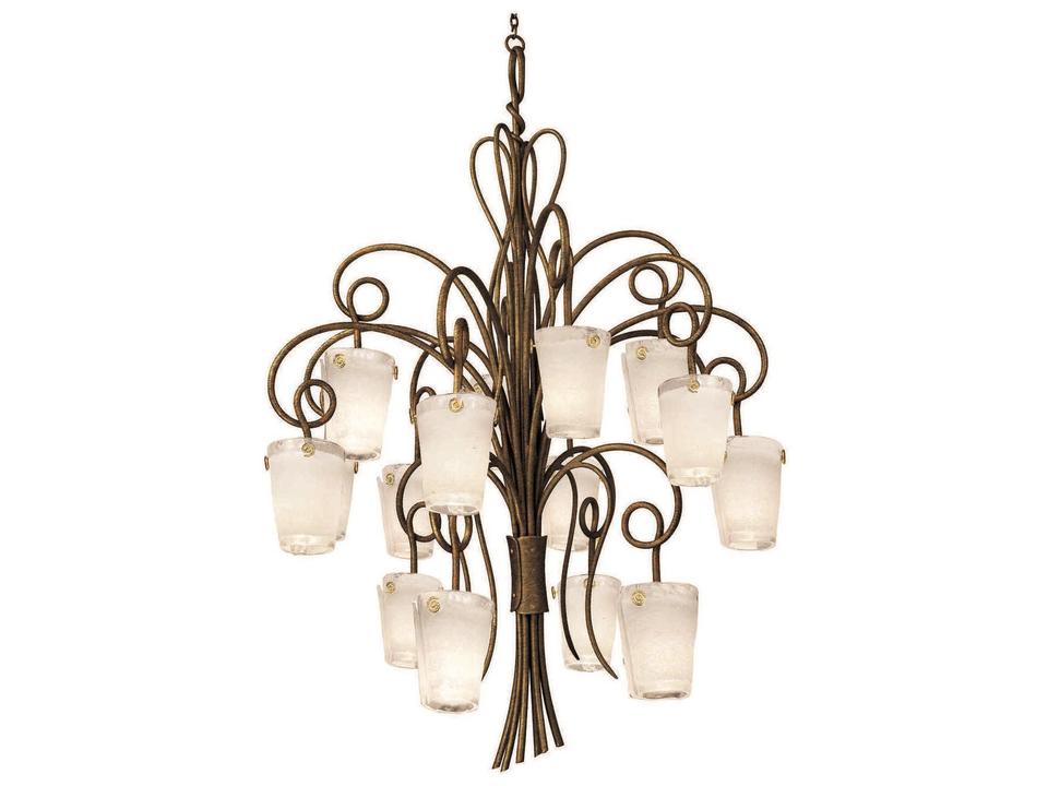 Tribecca 16-Light Antique Copper Traditional Chandelier