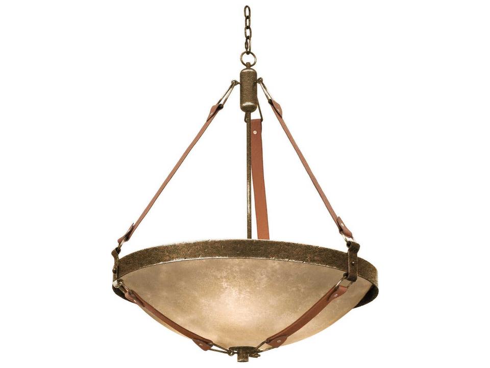 Rodeo Drive 6-Light Antique Copper Traditional Bowl Chandelier