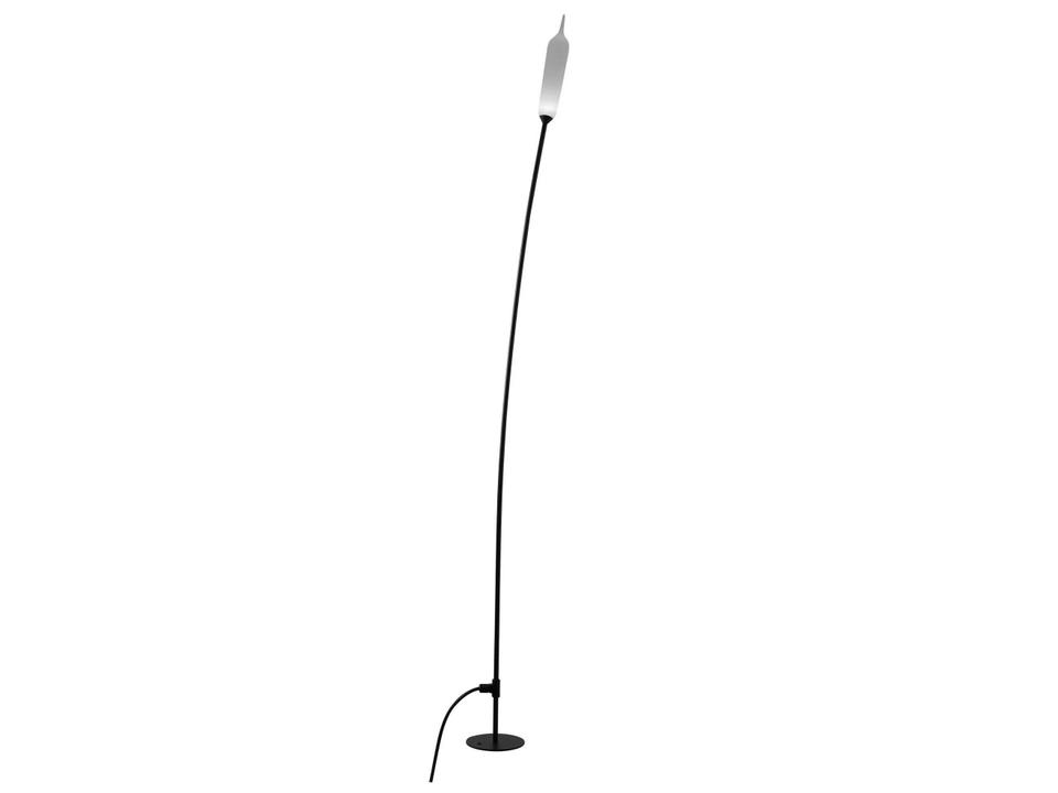 Nilo 59-Inch Aluminum LED Outdoor Floor Light in Black