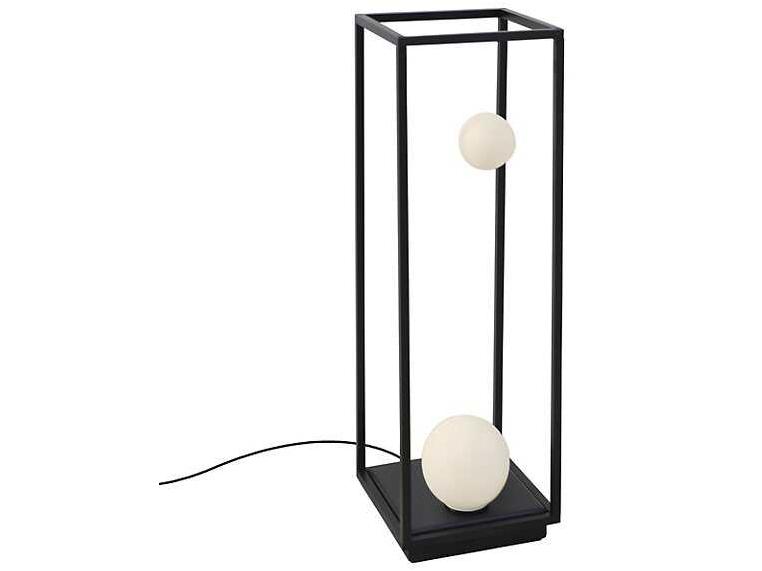 Abachina Integrated LED Outdoor Floor Light in Matte Black