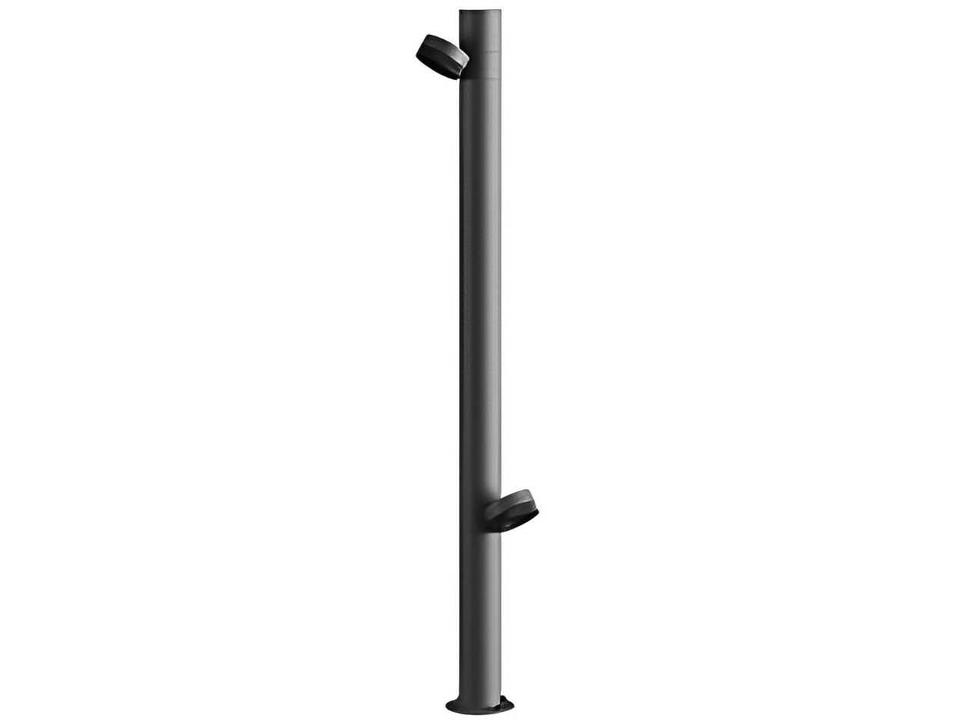 Jaco 2-Light LED Outdoor Lamp in Mineral Brown