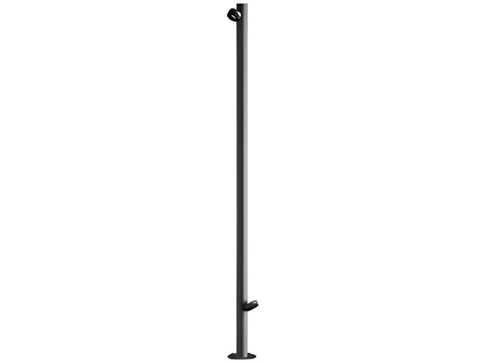 Jaco 2-Light LED Outdoor Lamp in Mineral Brown