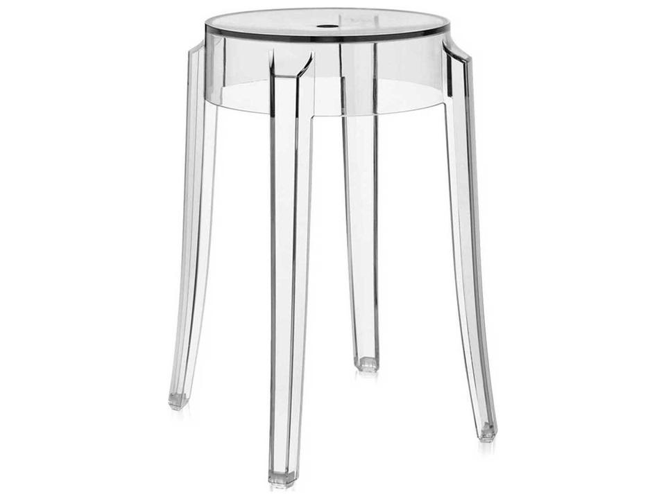 Charles Ghost Recycled Plastic Dining Chair