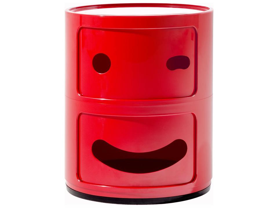 Componibili Smile Storage Unit Red