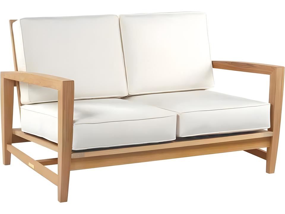Amalfi Teak Cushion Loveseat
