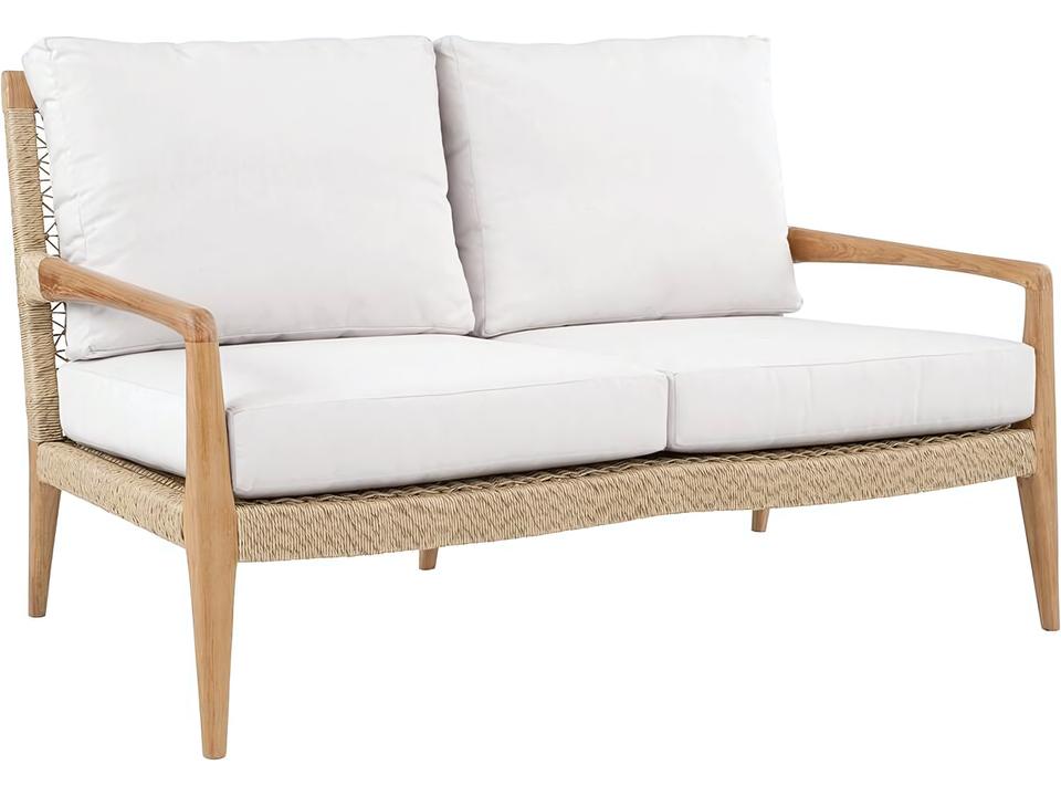 Barcelona Teak Cushion Loveseat