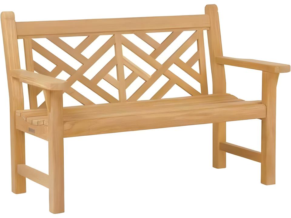 Chippendale 5 ft Bench in Grade A Teak