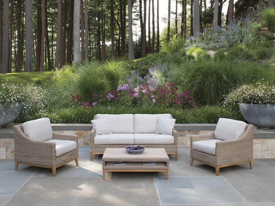 Frances Teak Cushion Lounge Set