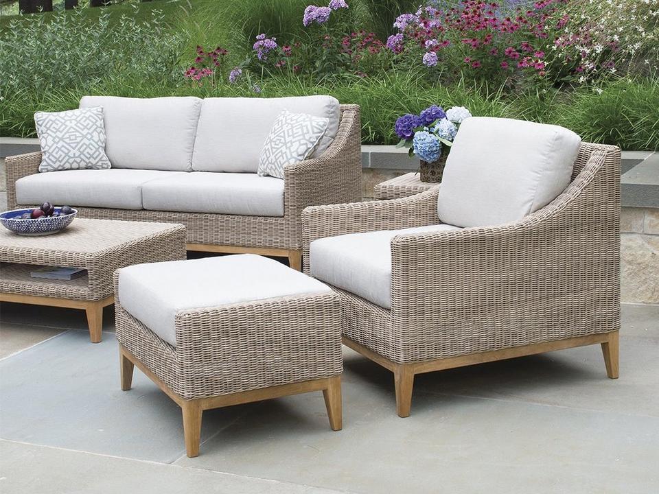 Frances Teak Cushion Lounge Set