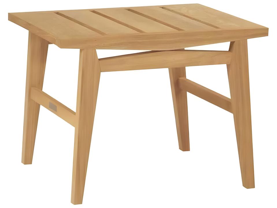 Algarve Teak Rectangle End Table by Fred Spector