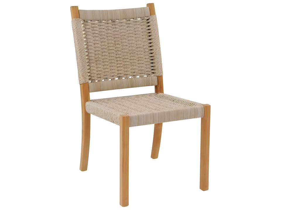 Hudson Teak Rope Dining Side Chair