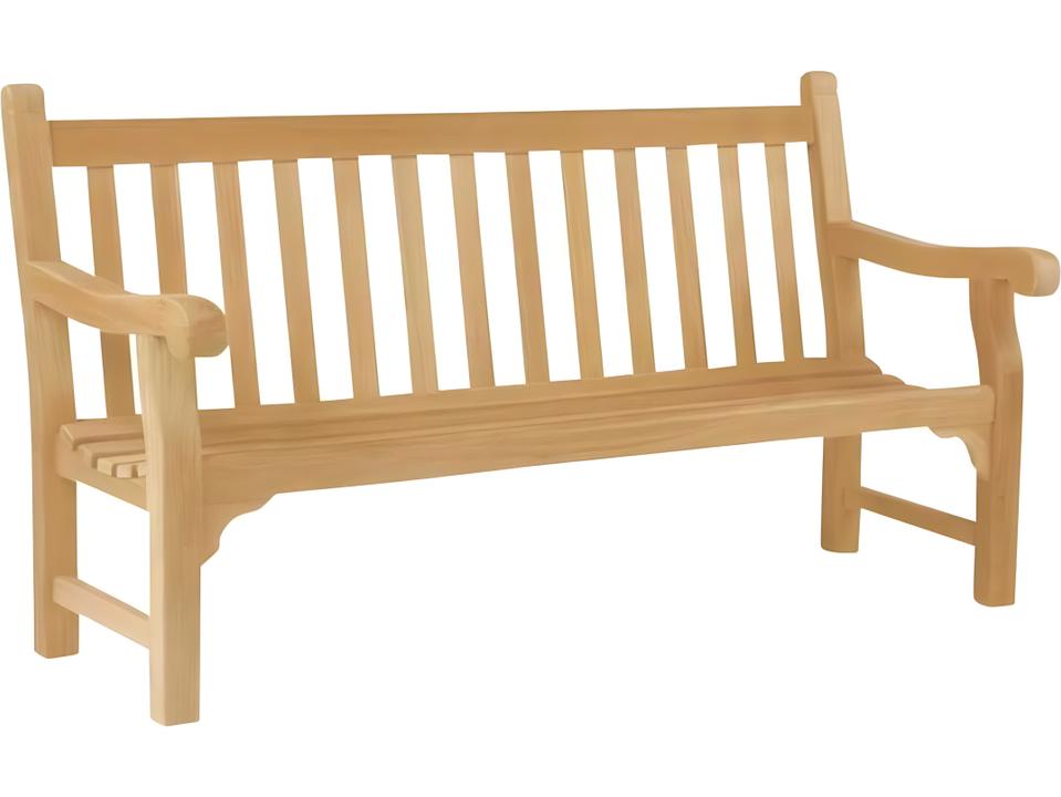 Hyde Park 6 Foot Teak Outdoor Bench