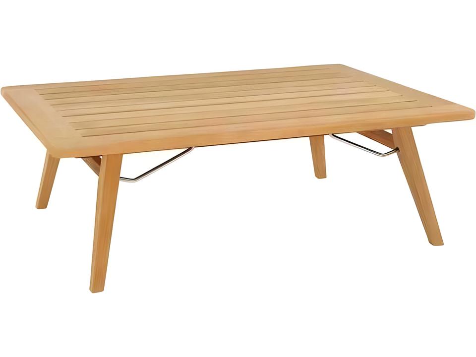 Ipanema Teak 47"W x 35"D Rectangular Coffee Table
