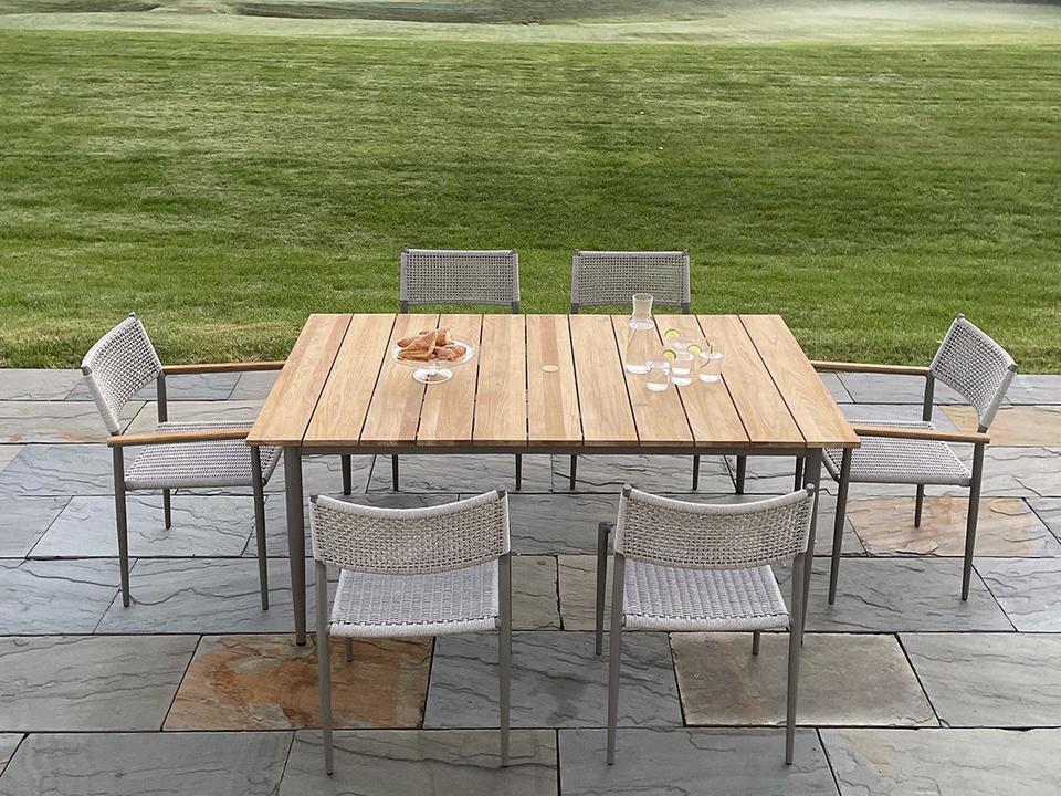 La Jolla Aluminum Dining Set