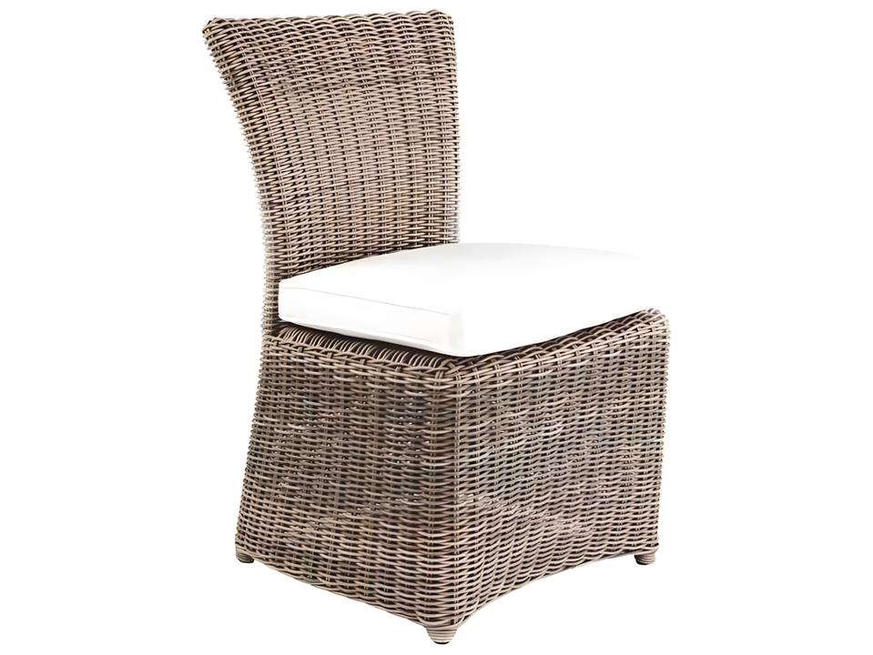 Sag Harbor Wicker Cushion Dining Side Chair