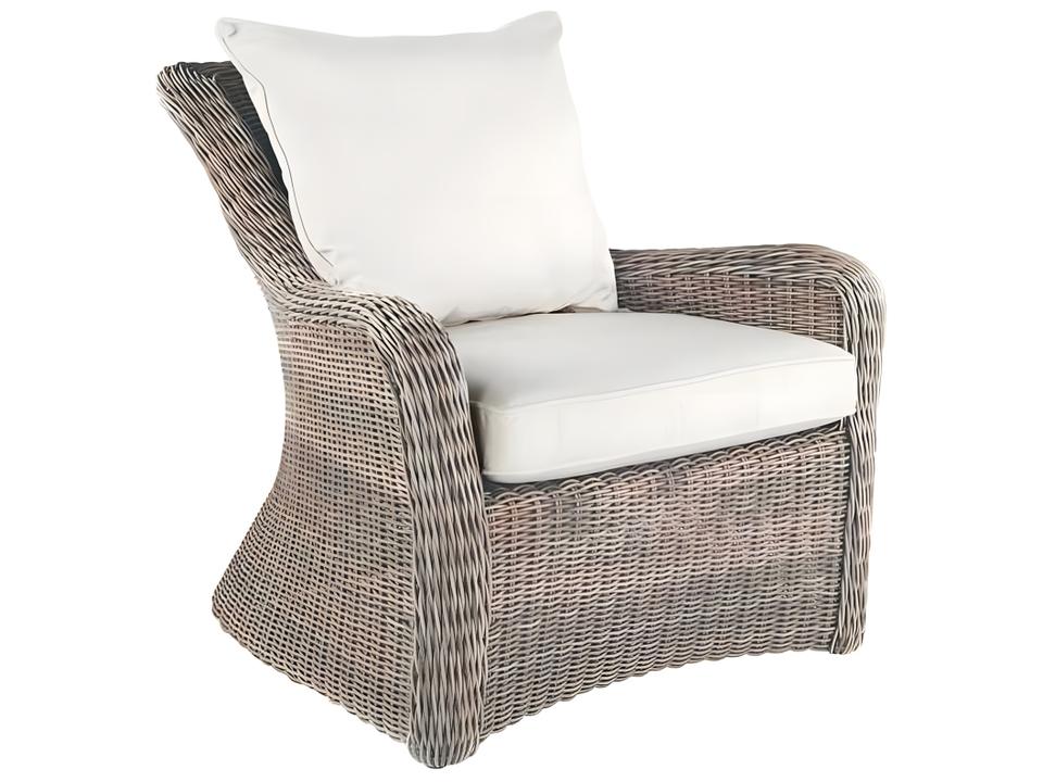 Sag Harbor Wicker Deep Seating Lounge Chair