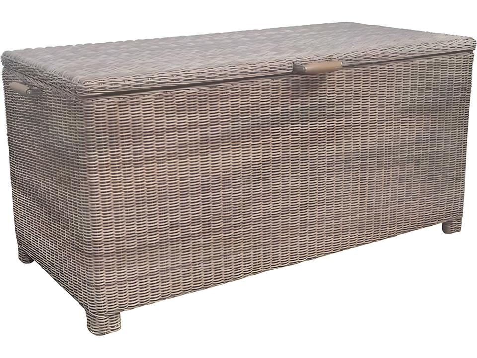 Sag Harbor 60-Inch Wicker Storage Cushion Box
