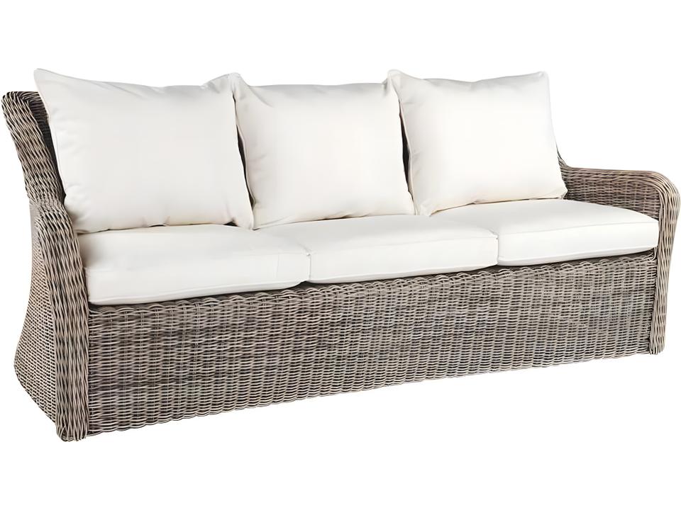 Sag Harbor Wicker Cushion Sofa