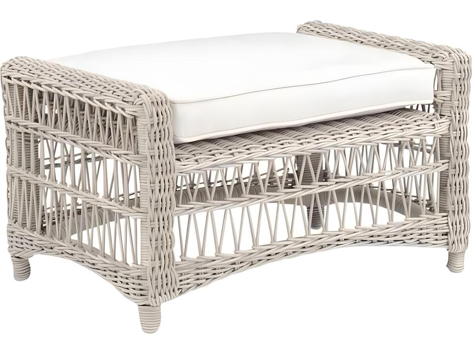 Southampton Wicker Cushion Ottoman