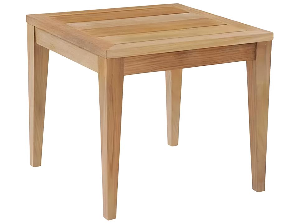 Tribeca Square Teak Outdoor End Table