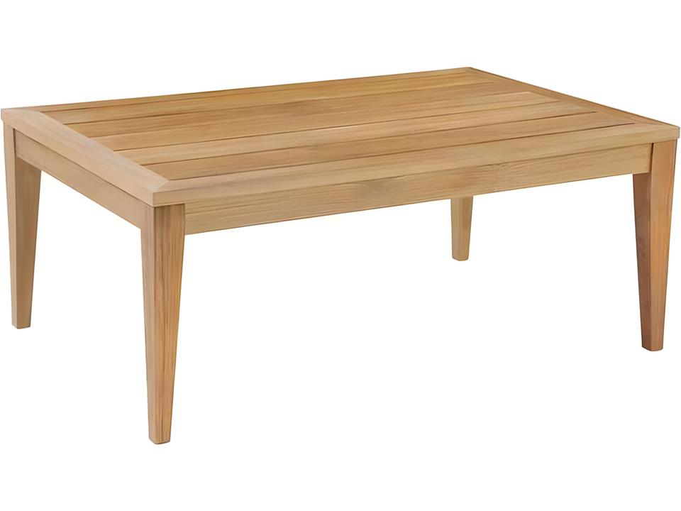 Tribeca Teak Rectangular Coffee Table for Outdoor Use