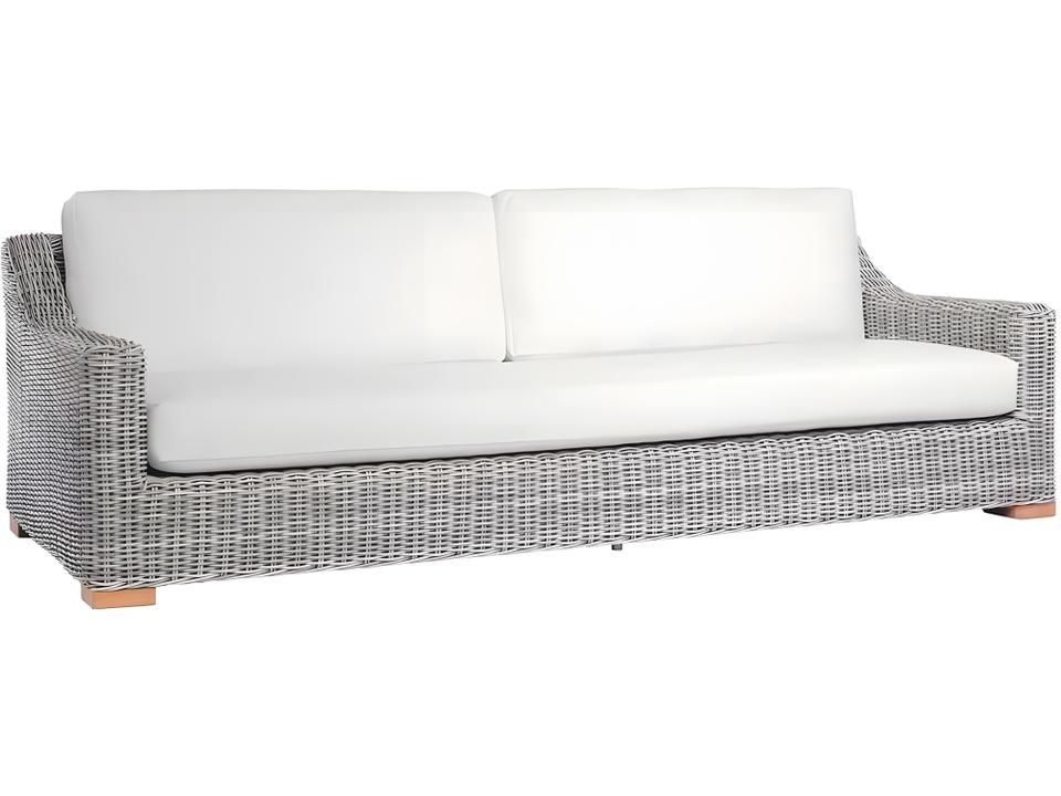 Tortola 95-Inch Wicker Cushion Sofa