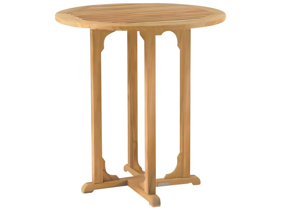 Essex 36 Inch Round Bar Table Solid Teak