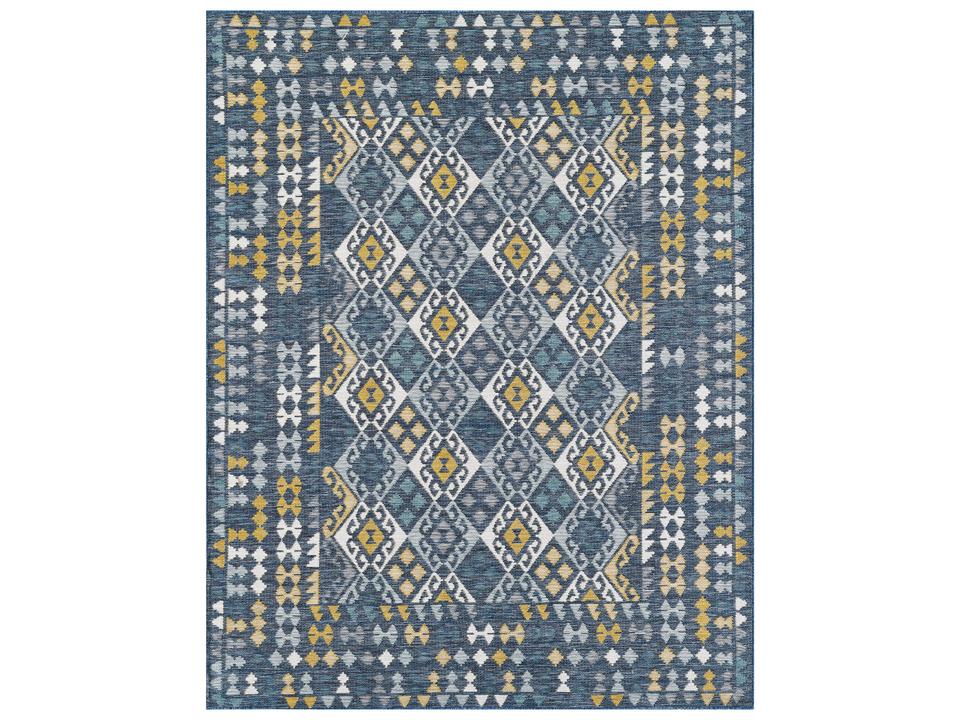 Dahlia Bordered Area Rug