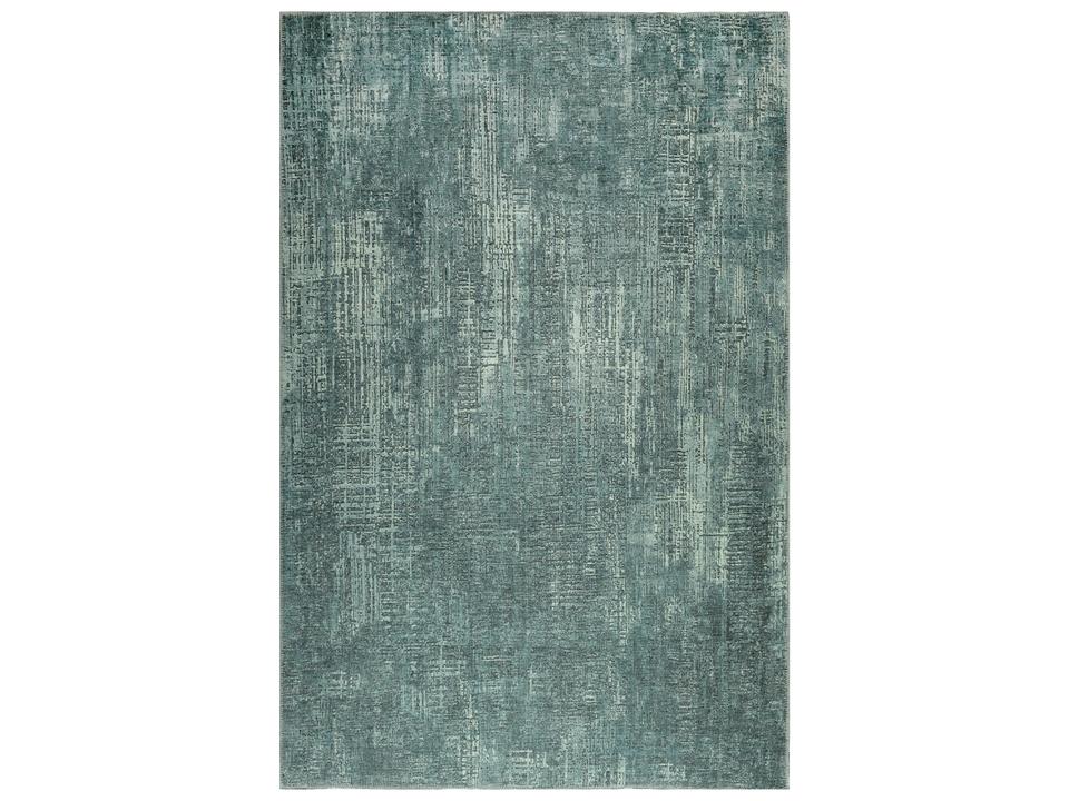 London 4809 Teal Elements Washable Performance Area Rug