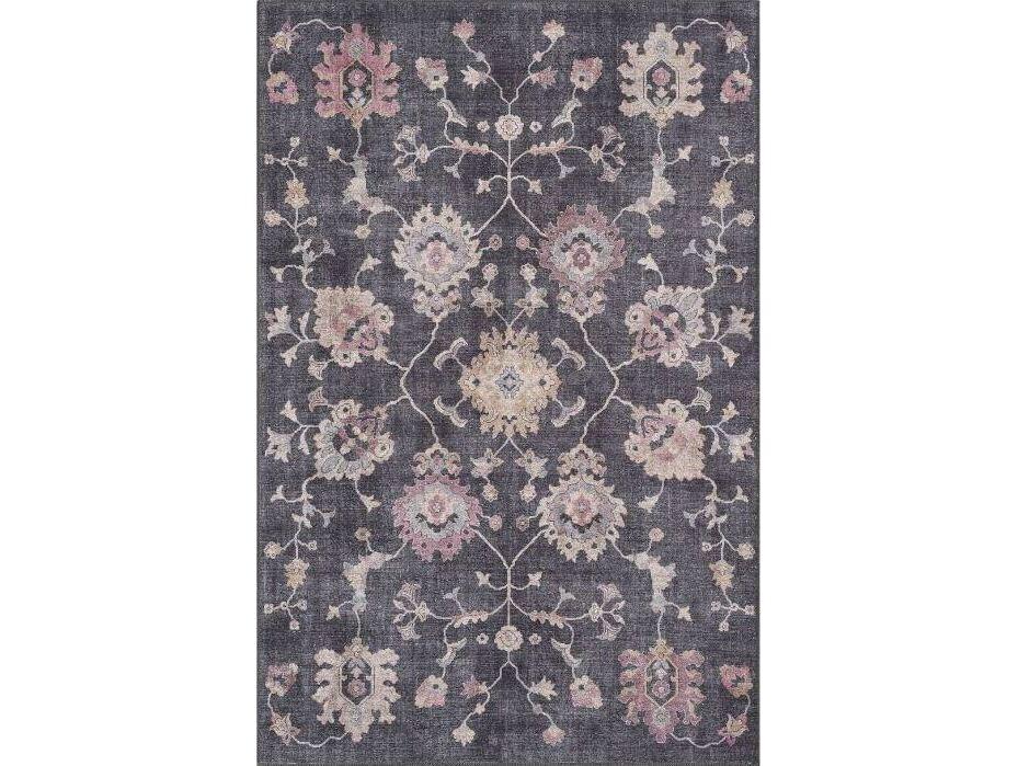London Floral Washable Area Rug