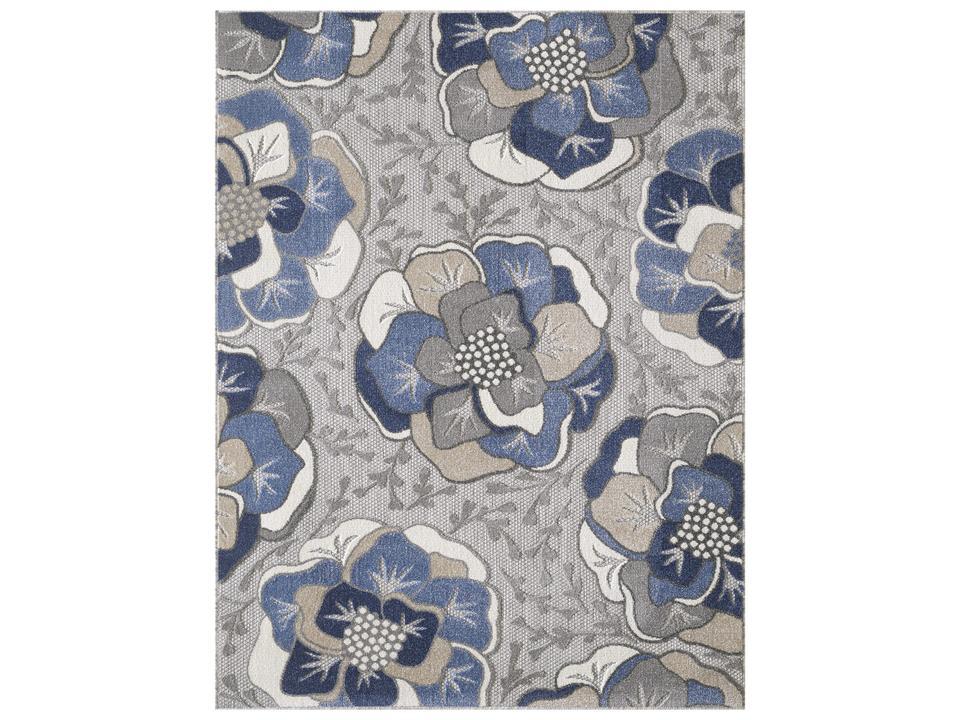 Calla Floral Indoor Outdoor Area Rug