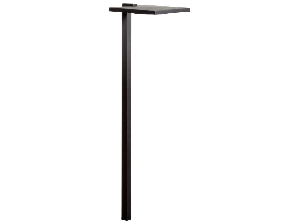 Shallow Shade 12V 2W LED Path Light in Textured Black 2700K