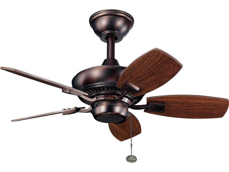 Canfield 30 Inch Ceiling Fan in Oil Brushed Bronze