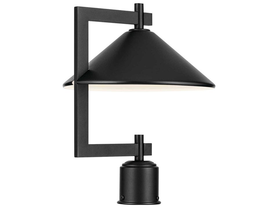 Ripley 1-Light Outdoor Post Light in Black