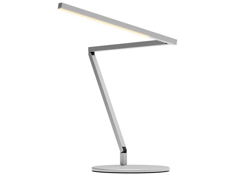 Z-Bar Mini Gen 4 LED Desk Lamp Silver Modern