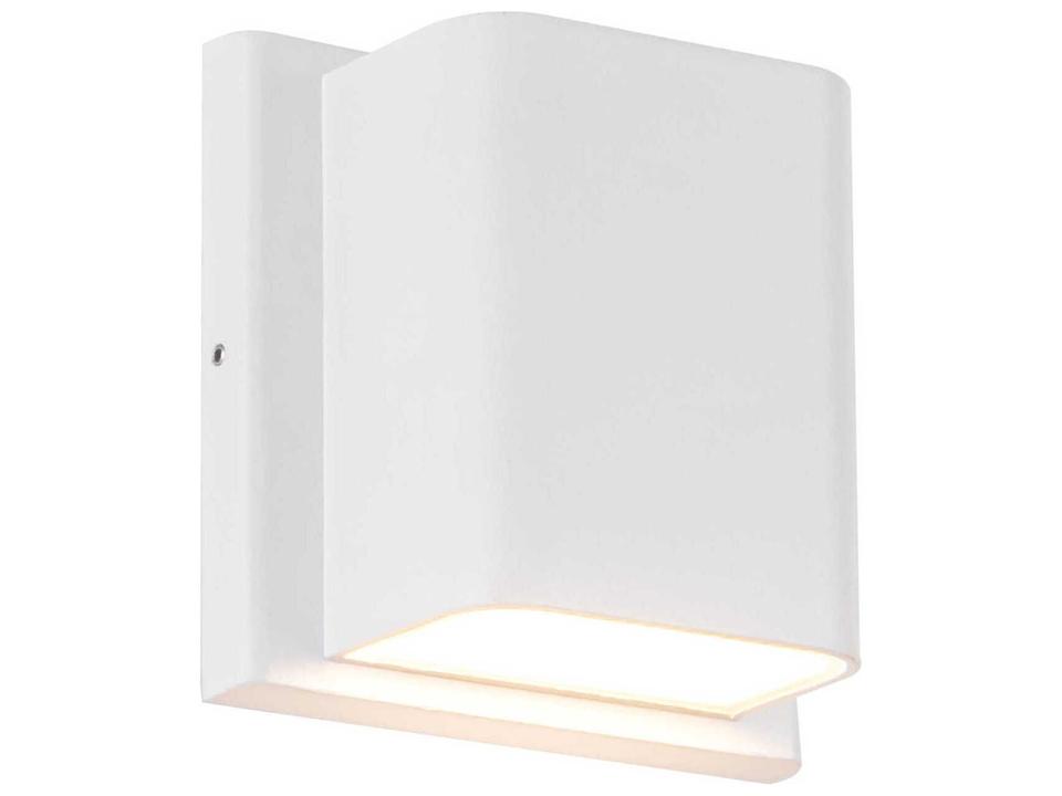 Tolan 1-Light LED Outdoor Wall Light in White