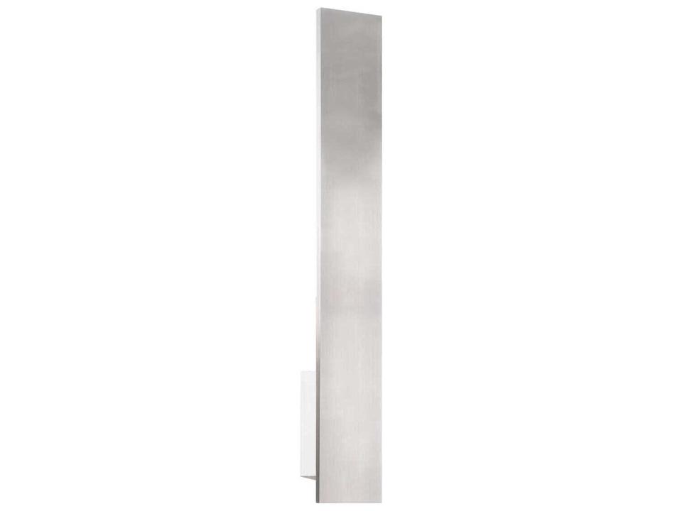 Vesta 24-Inch LED Outdoor Wall Light in Brushed Nickel