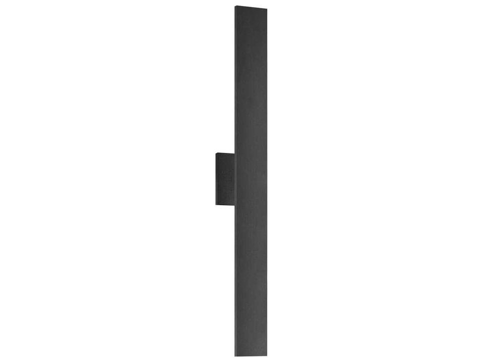 Vesta 28-Inch 1-Light Outdoor Wall Sconce in Black