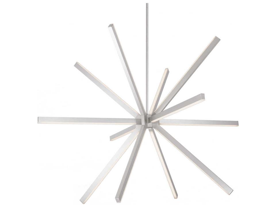 Sirius Brushed Nickel Sputnik Chandelier