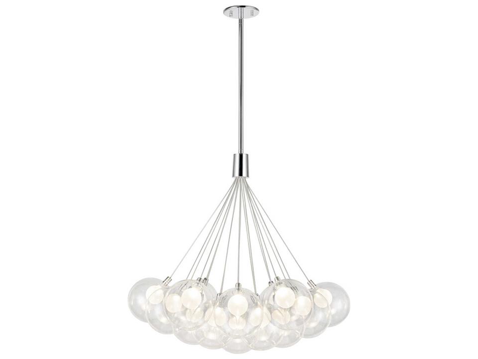 Bolla Chrome Globe Chandelier