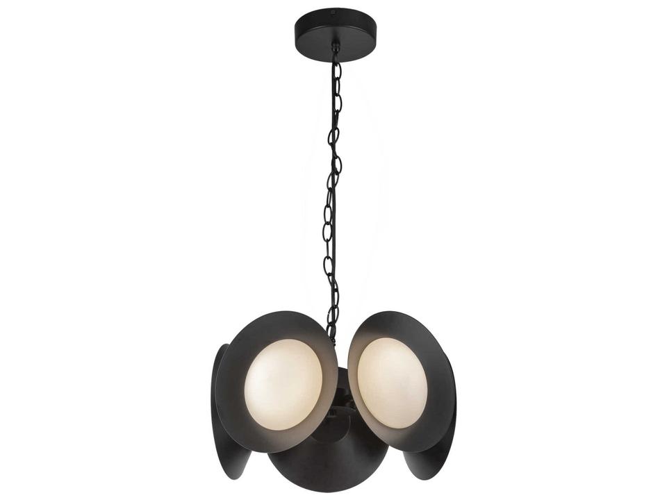 Cleo Black Round Chandelier