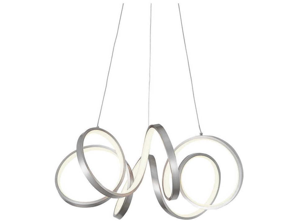 Synergy Antique Silver Chandelier