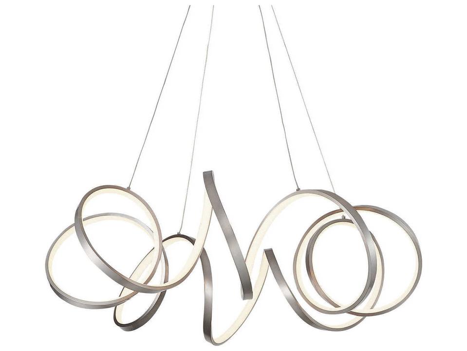 Synergy Antique Silver Chandelier