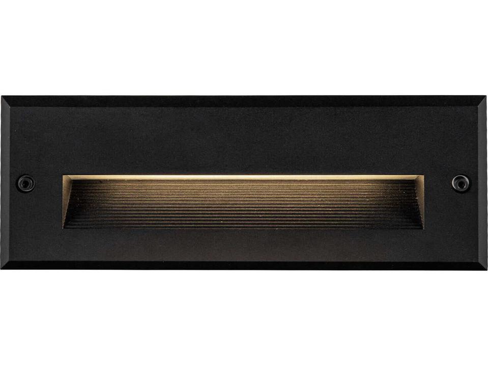 Newport 10-Inch LED Outdoor Wall Step Light in Black
