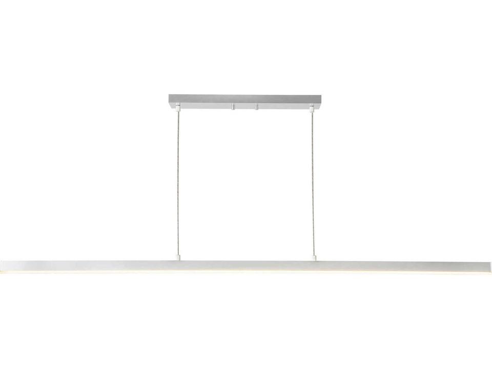 Vega Brushed Nickel Linear Island Pendant