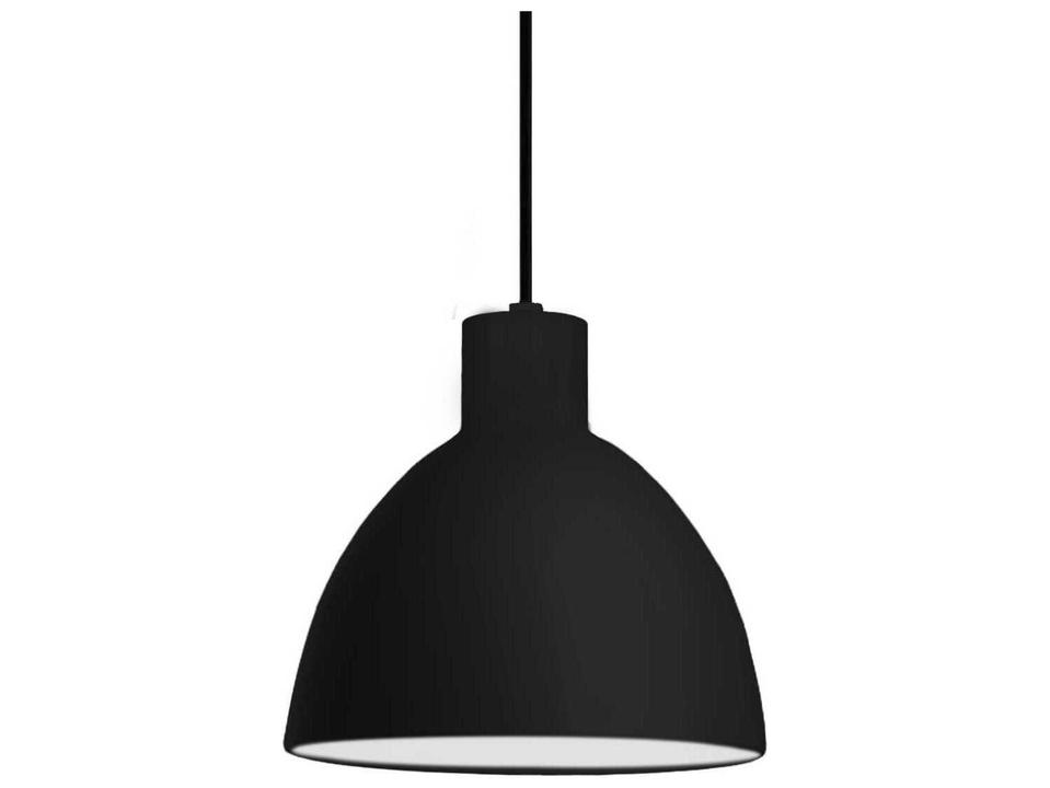 Chroma Black Dome Pendant
