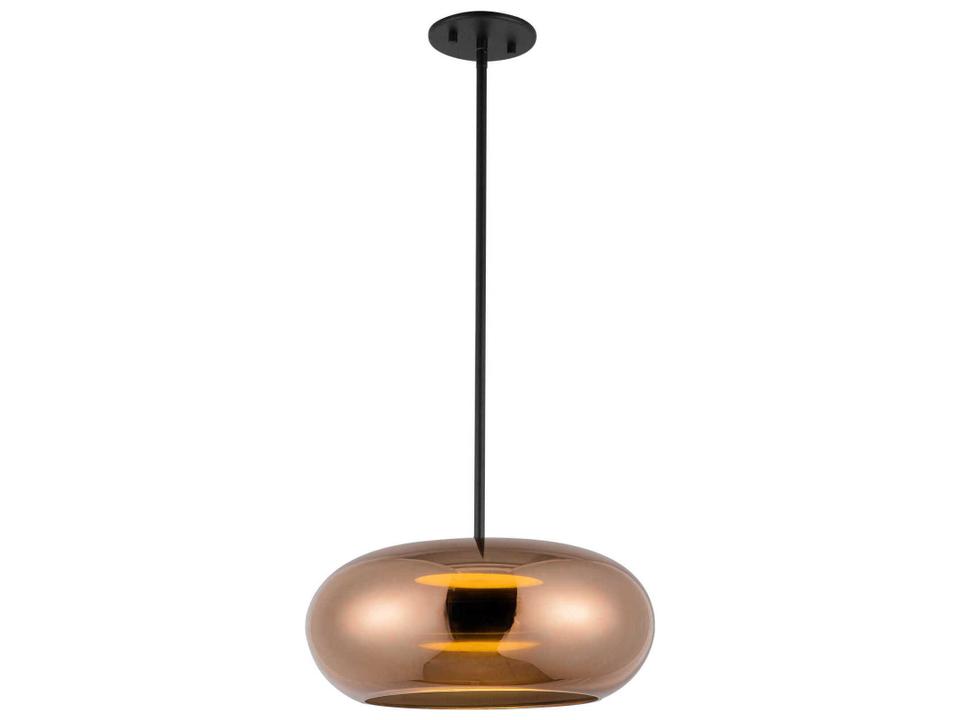 Trinity Black Copper Pendant