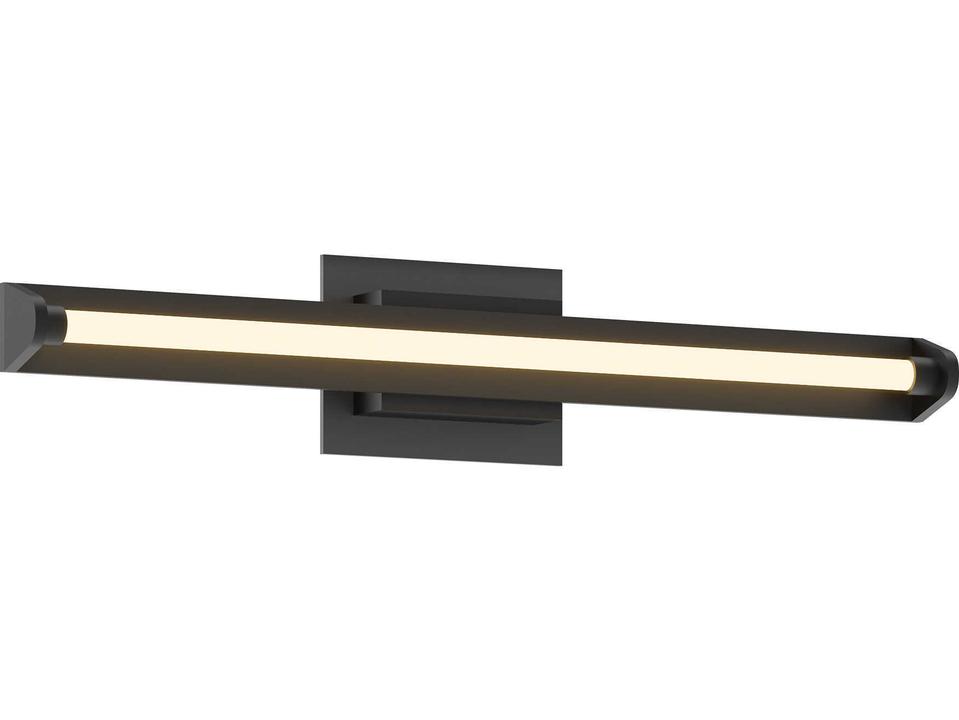 Plymouth Black Vanity Light